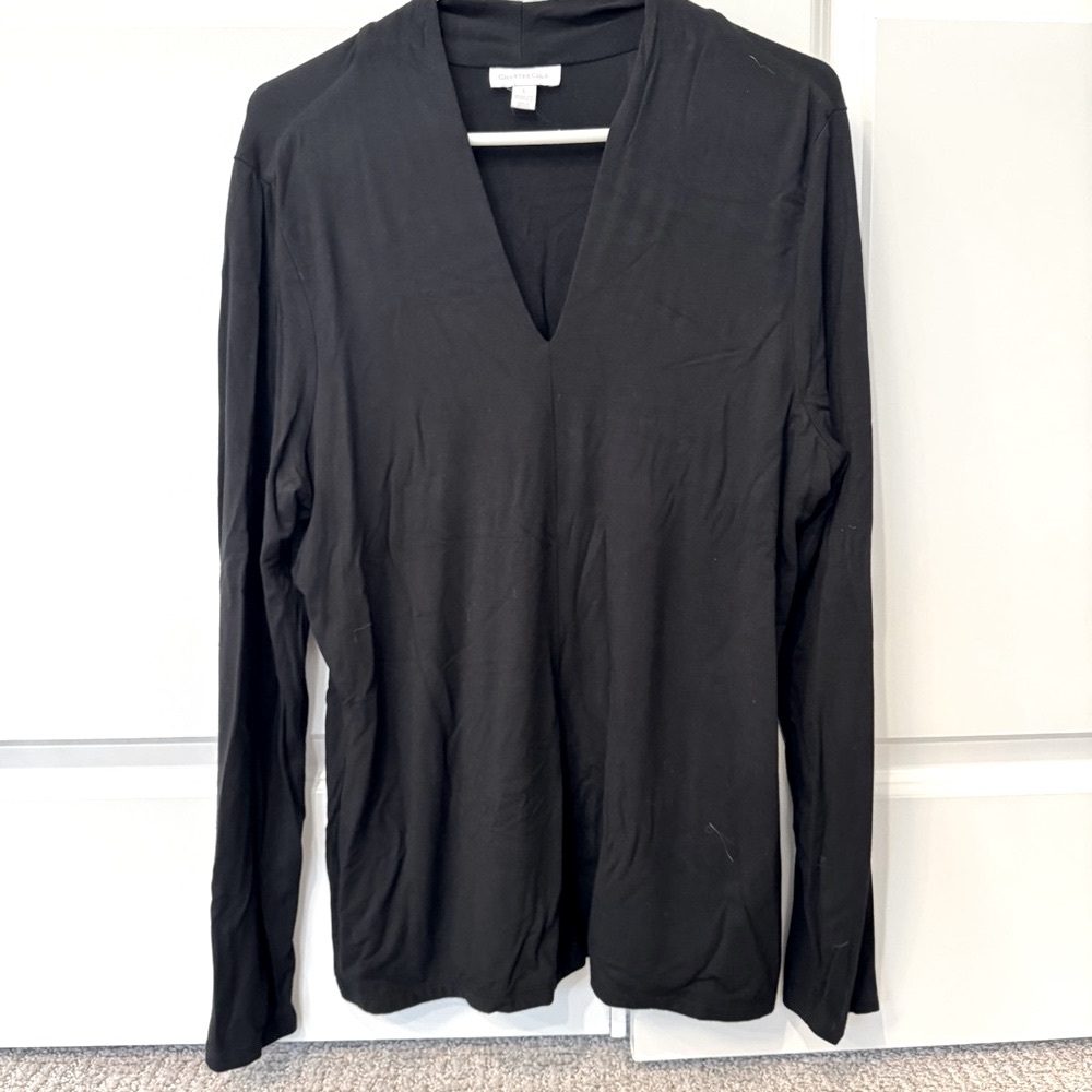 V-Neck Form Fitting Top by Charter Club